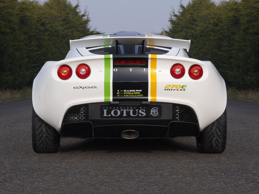  Lotus Exige 270E Tri-Fuel Concept 2008 года  (фото 4 из 14)